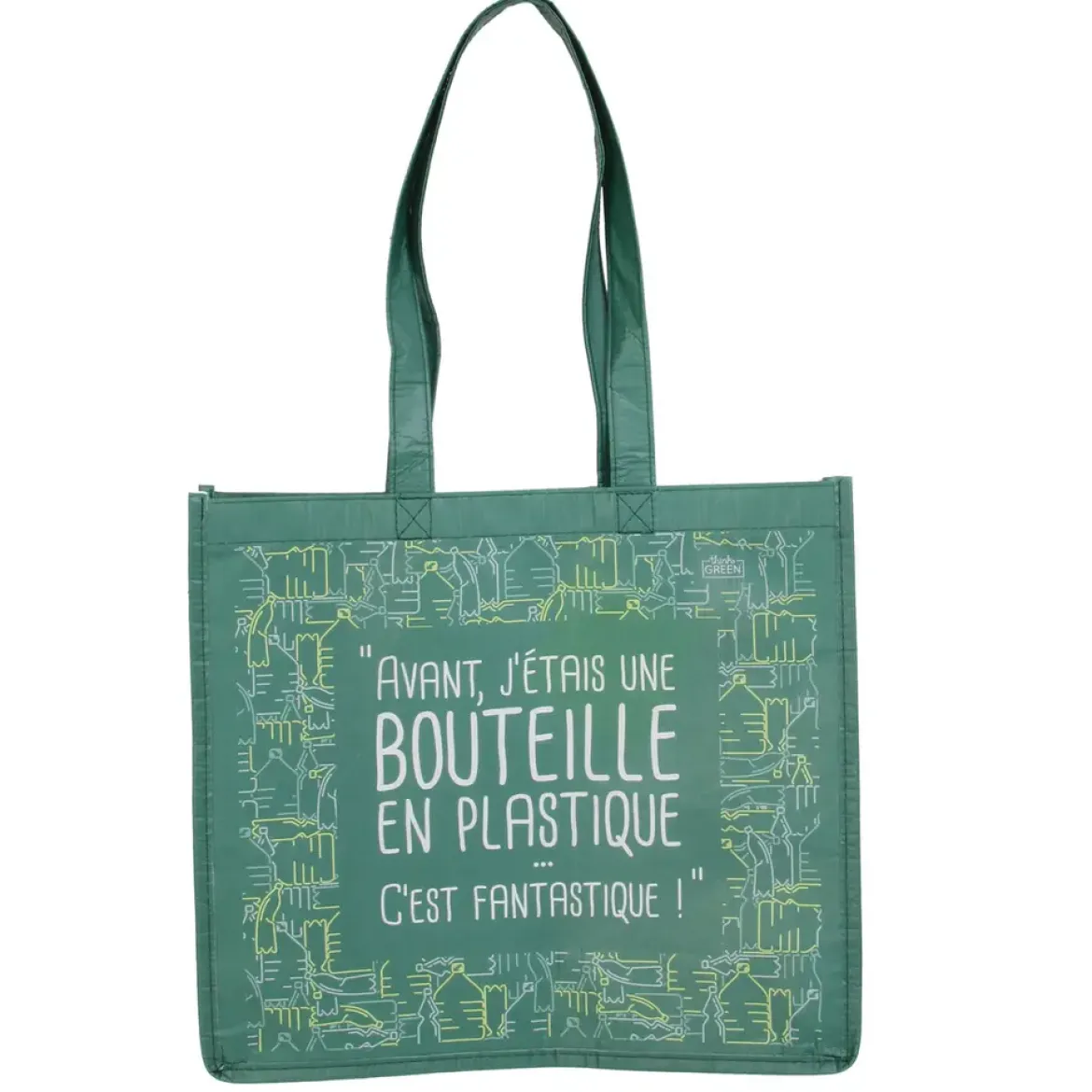 SAC SHOPPING RECYCLE 50X22X42CM