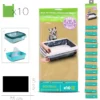 10 SACS POUR LITIERE CHAT 40X75CM