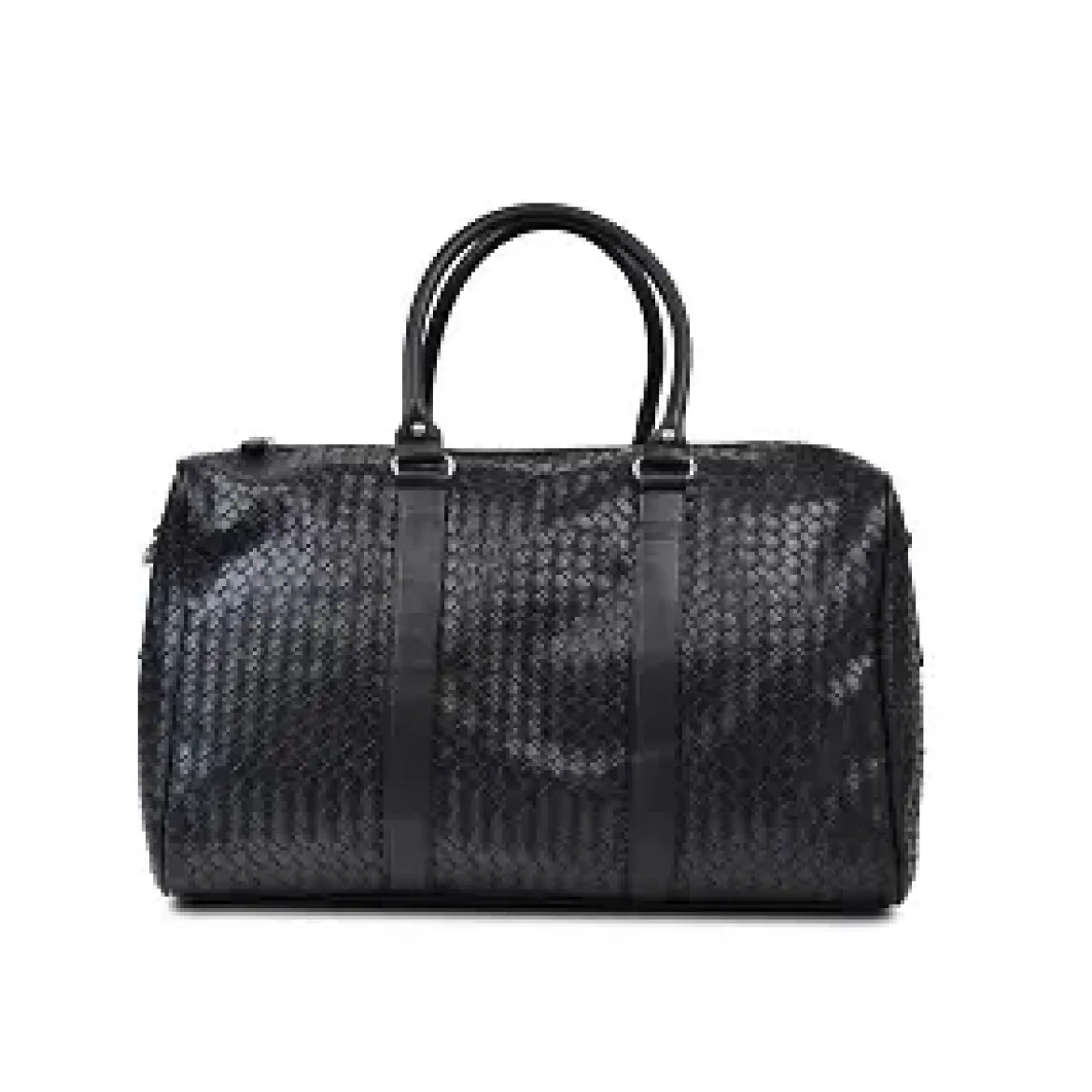 SAC WEEK END TRESSE 45X27X15CM NOIR