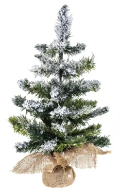 SAPIN BLOOMING FLOQUE H.50CM