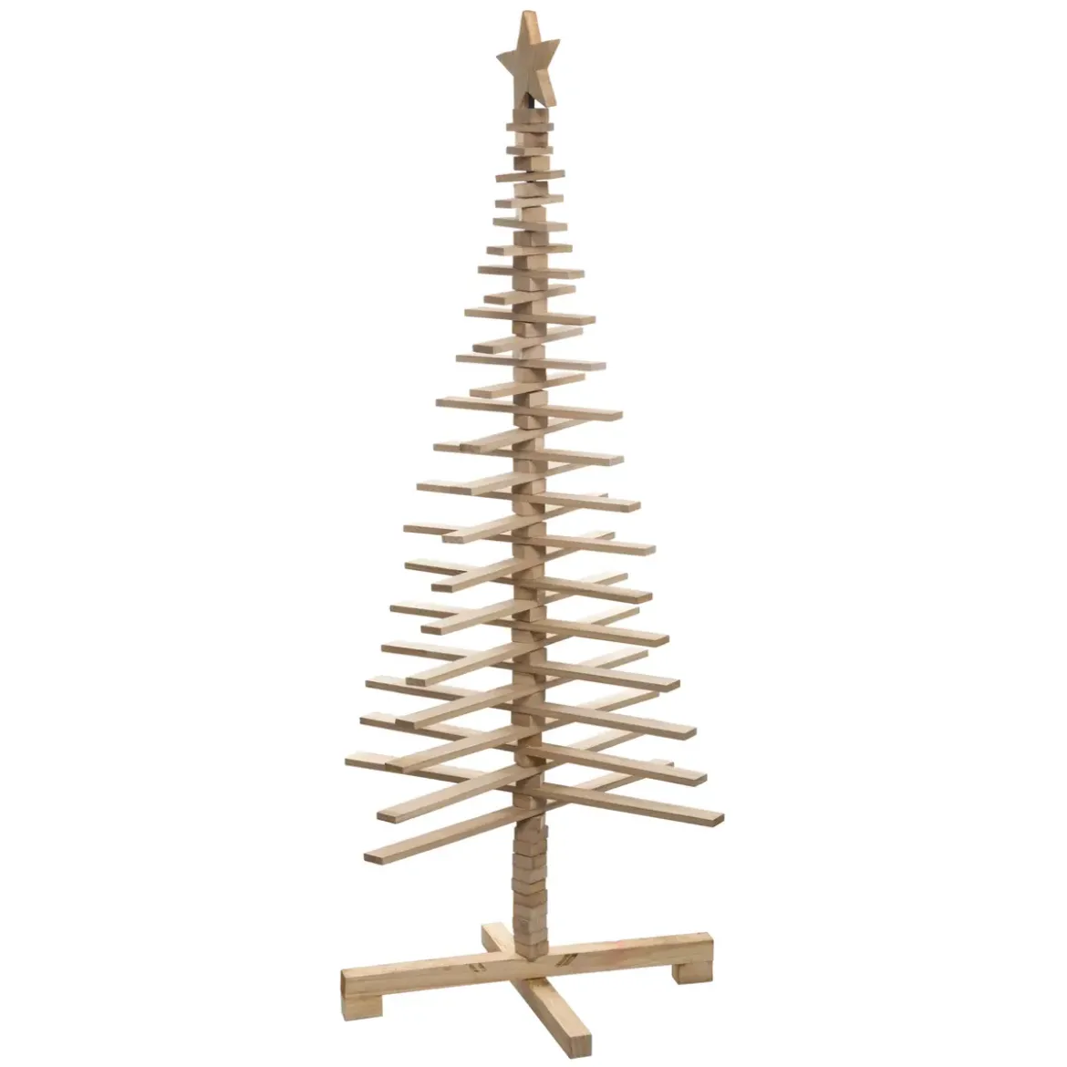 SAPIN BOIS ARTICULE H.150CM