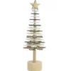 SAPIN NOEL ROTATIF BOIS 10X28CM