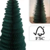 SAPIN ORIGAMI VERT 120CM