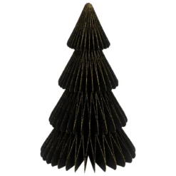 SAPIN PAPIER NOIR H.30CM