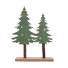 SAPINS ETOILES FEUTRINE A POSER H.28CM