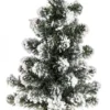 SAPIN TABLE BLOOMING FLOQUE H.25CM