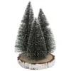SAPIN TABLE RONDIN VERT H.20CM X3 PIECES