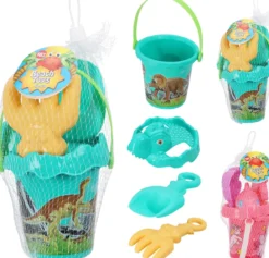SEAU DE PLAGE GARNI 11CM