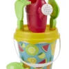 SEAU PLAGE GARNI FRUITS 17CM