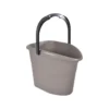 SEAU PLASTIQUE AVEC ANSE 15L TAUPE