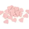 SEMIS DE TABLE COEUR BOIS X30 PIECES ROSE
