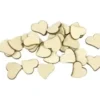 SEMIS DE TABLE COEUR BOIS X30 PIECES NATUREL