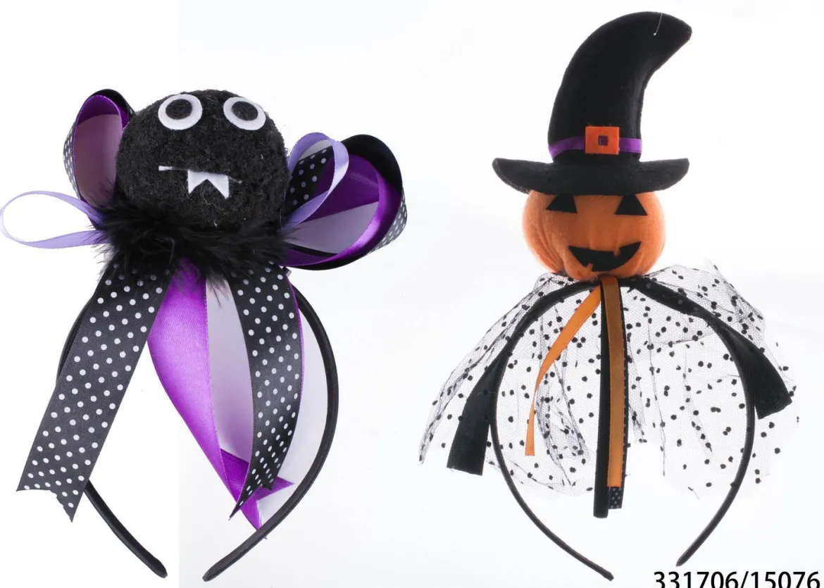 SERRE TETE HALLOWEEN 20X4X11CM
