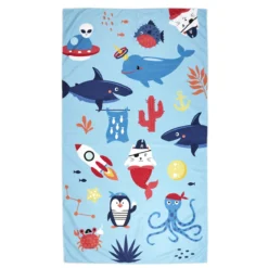 SERVIETTE DE BAIN ENFANT 120X60CM