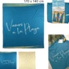 SERVIETTE PLAGE DOUBLE POP 170X140CM