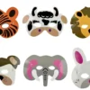 SET 6 MASQUES CARTON ZANIMO