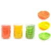 SET 6 NIDS ORANGE JAUNE OU VERT