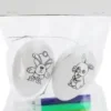 SET 2 OEUFS DE PAQUES A COLORIER AVEC 4 FEUTRES