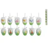 SET 6 OEUFS DECO ANIMAUX NATURE
