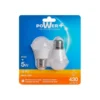 SET 2 AMP.LED E27 5W 40W G45 LIC