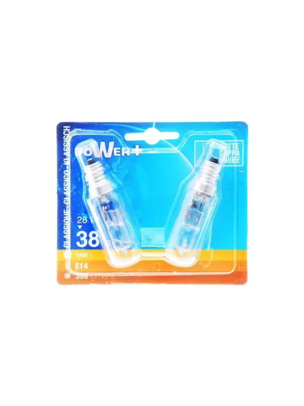 SET 2 AMPOULES HOTTE 28W 40W E14