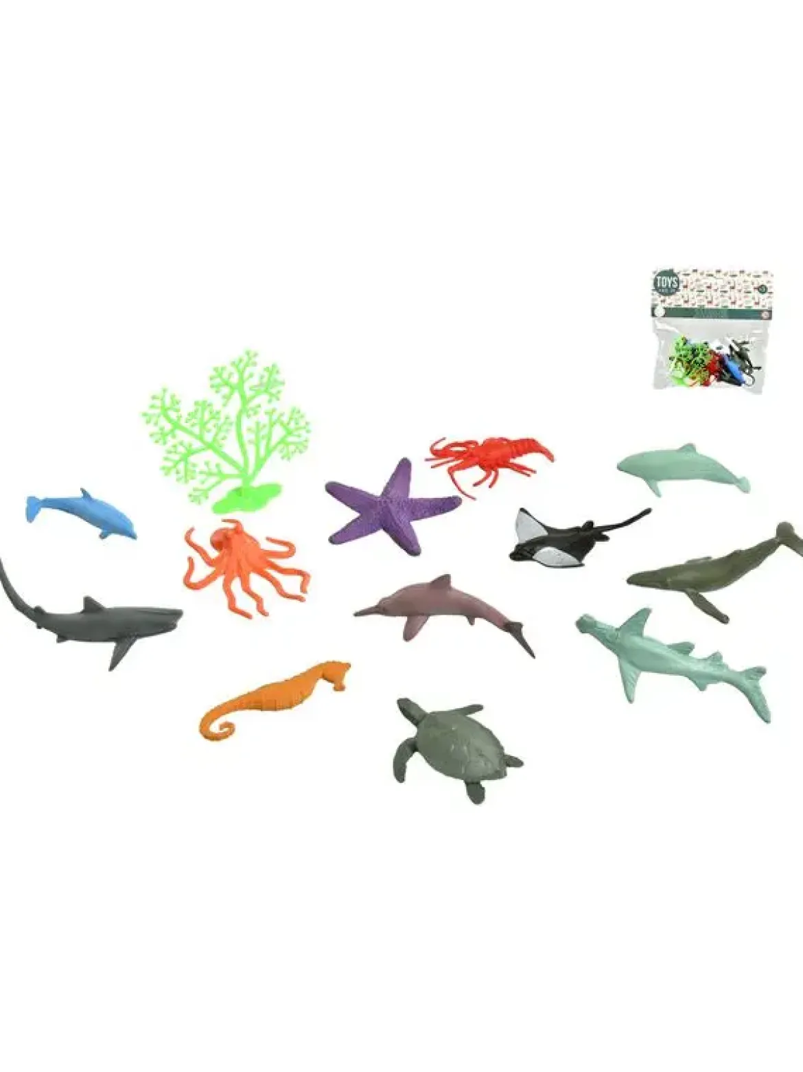 SET 13 ANIMAUX MARINS