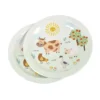 SET 6 ASSIETTES CARTON D.23CM ANIMAUX LA FERME