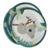 SET 6 ASSIETTES CARTON D.18CM KOALA