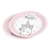 SET 6 ASSIETTES CARTON D.23CM LICORNE