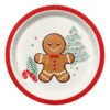 SET 6 ASSIETTES RONDES PETIT BISCUIT D.23CM