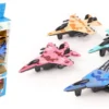 SET 4 AVIONS METAL 10CM A RETROFRICTION