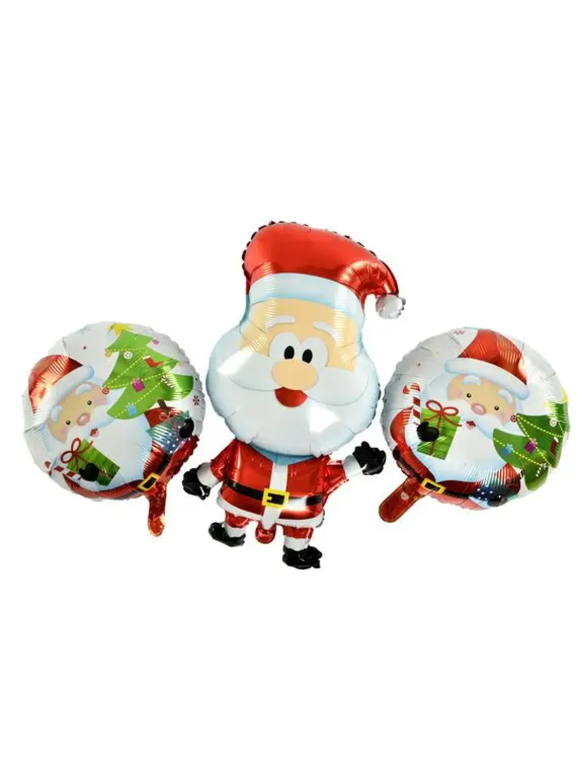 SET BALLONS GONFLABLES NOEL PERE NOEL