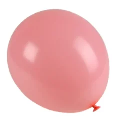 SET 10 BALLONS LATEX NATUREL D.30CM ROSE CLAIR