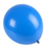 SET 10 BALLONS LATEX NATUREL D.30CM BLEU FONCE