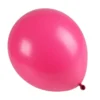 SET 10 BALLONS LATEX NATUREL D.30CM ROSE FONCE