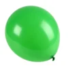 SET 10 BALLONS LATEX NATUREL D.30CM VERT FONCE