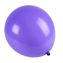 SET 10 BALLONS LATEX NATUREL D.30CM VIOLET
