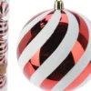 SET BOULES NOEL D.10CM X5 PIECES