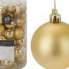 SET 60 BOULES NOEL OR