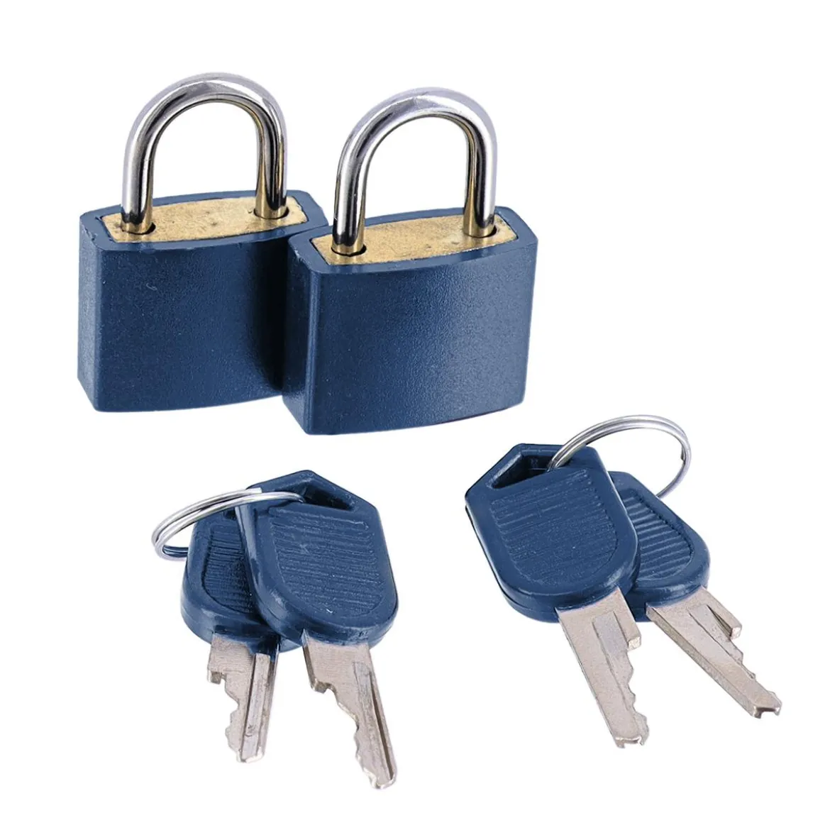 SET 2 CADENAS CLEF BLEU MARINE
