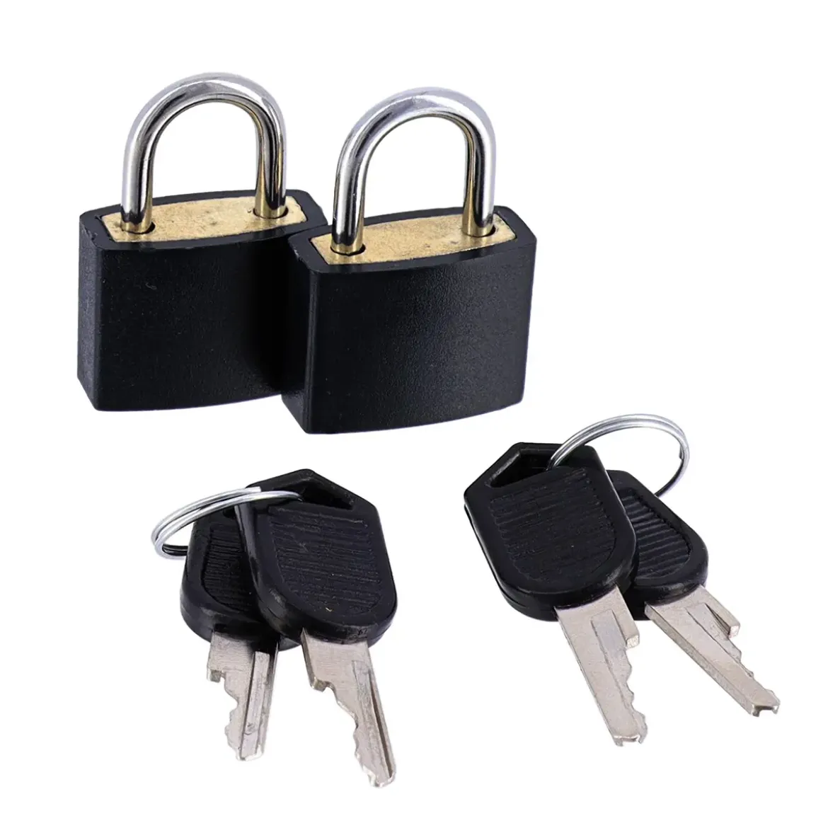 SET 2 CADENAS CLEF NOIR