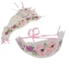 SET 6 COURONNES DE FLEURS PAPIER BOHO CHAT
