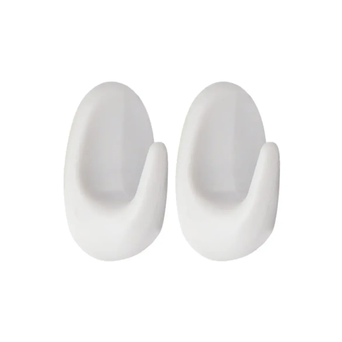 SET 2 CROCHETS 3M BLANC