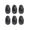SET 6 CROCHETS 3M NOIR