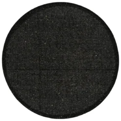 SET DE TABLE JUTE PAILLETTE 38CM NOIR