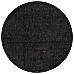 SET DE TABLE JUTE PAILLETTE 38CM NOIR