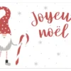 SET DE TABLE LUTIN DE NOEL JOYEUX NOEL 45X30CM