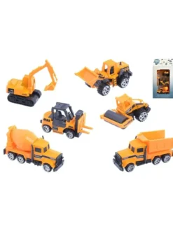 SET DE 3 VEHICULES DE CHANTIER DIE CAST