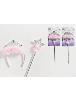 SET DIADEME ET BAGUETTE MAGIQUE