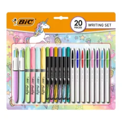 SET ECRITURE PASTEL 20 PIECES